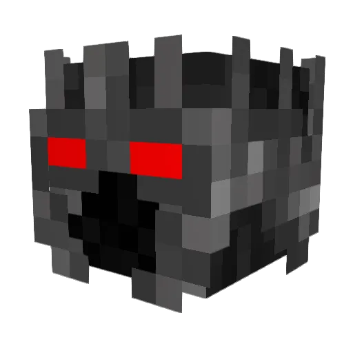 Raddium Minecraft avatar head, 3D render