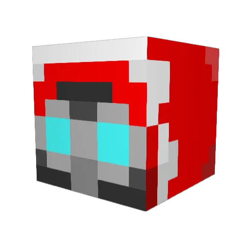 Raddude9991 Minecraft avatar head, 3D render