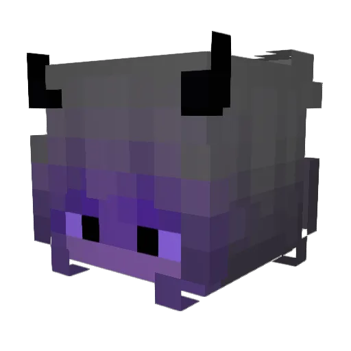 RadhaChow Minecraft avatar head, 3D render