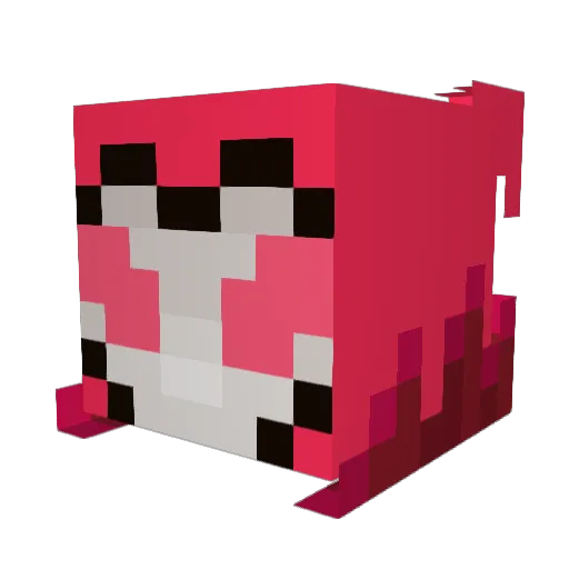 Radiance77 Minecraft avatar head, 3D render