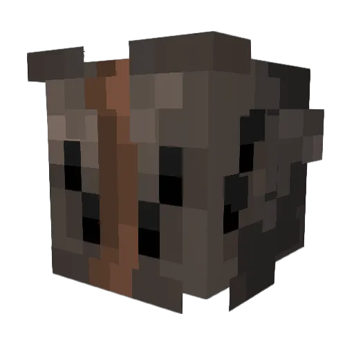 Radiationman021 Minecraft avatar head, 3D render