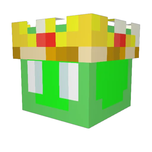 RadicalEdward777 Minecraft avatar head, 3D render