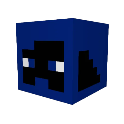 RadicalRaycast Minecraft avatar head, 3D render
