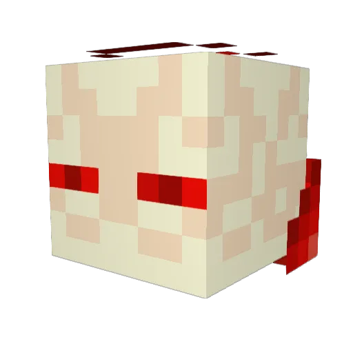 RadioActiveBoss Minecraft avatar head, 3D render