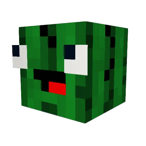 RadioActivePie9 Minecraft avatar head, 3D render