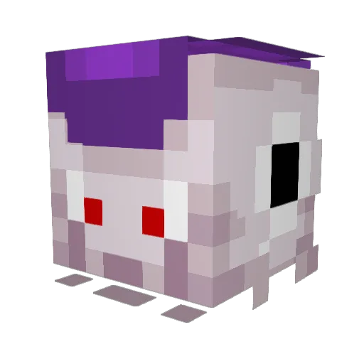 RadioFreeZ Minecraft avatar head, 3D render
