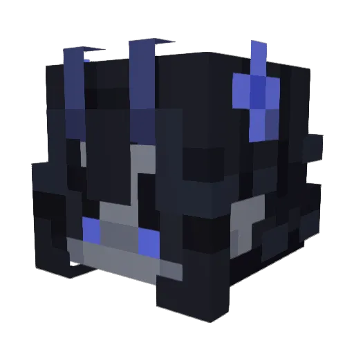RadioSilence96 Minecraft avatar head, 3D render
