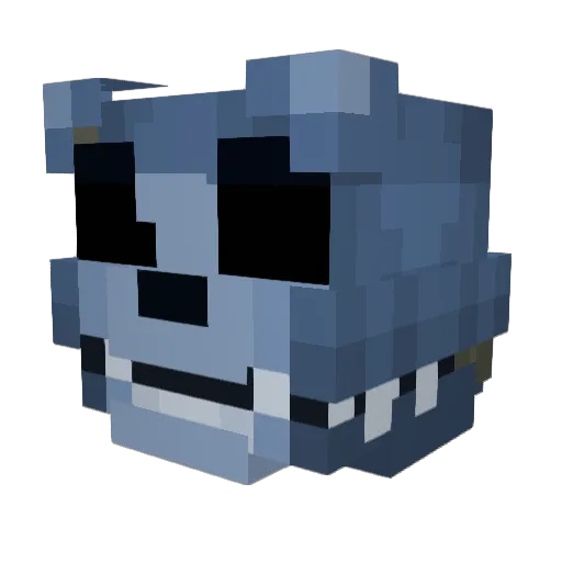 Radioactive_PD Minecraft avatar head, 3D render