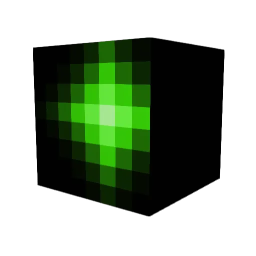 RadiumRoses Minecraft avatar head, 3D render