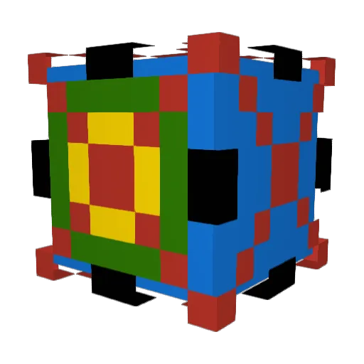 RadiumWinter Minecraft avatar head, 3D render