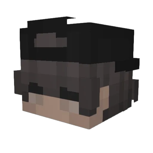 Radius149 Minecraft avatar head, 3D render