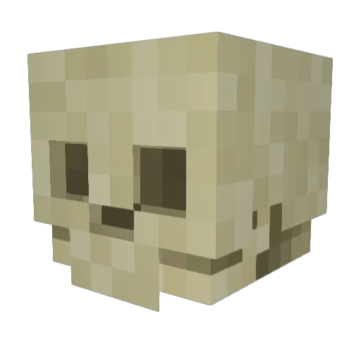 Radoslaf Minecraft avatar head, 3D render