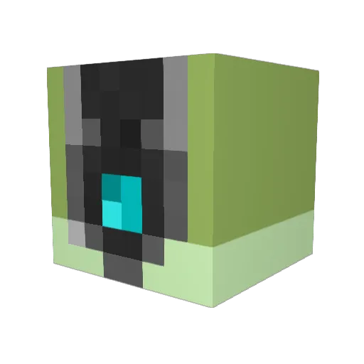 Radoslav84 Minecraft avatar head, 3D render