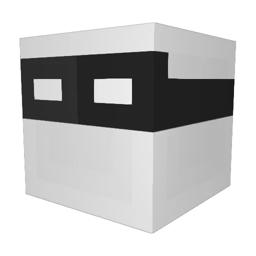 Radovan_K Minecraft avatar head, 3D render