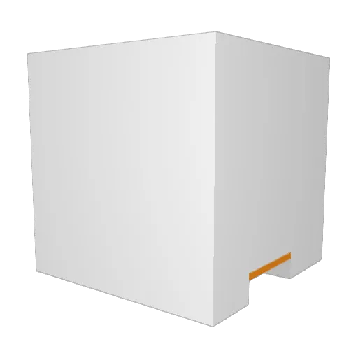 RaeHawke Minecraft avatar head, 3D render