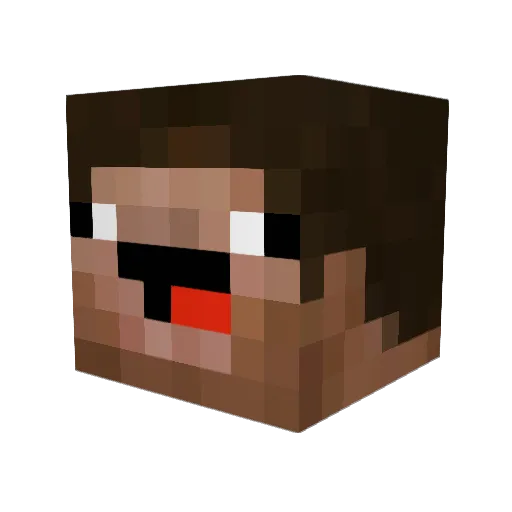 RaehanZone Minecraft avatar head, 3D render