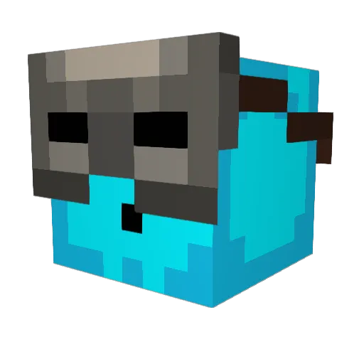 Rafa630 Minecraft avatar head, 3D render
