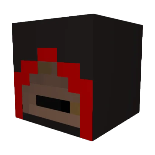 RafaelBorges Minecraft avatar head, 3D render