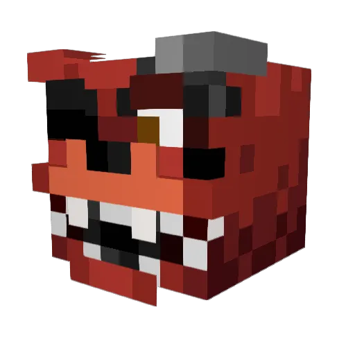 RafaelSilva_17 Minecraft avatar head, 3D render