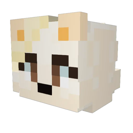 Rafael_115 Minecraft avatar head, 3D render