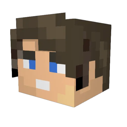 Rafael_Penido Minecraft avatar head, 3D render