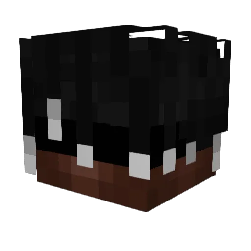 Rafalek213 Minecraft avatar head, 3D render