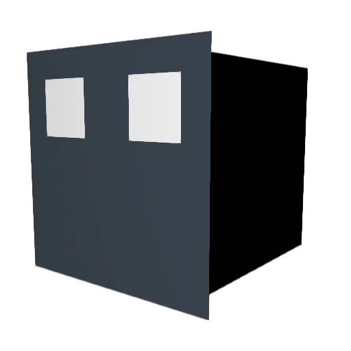 Rafaronie Minecraft avatar head, 3D render
