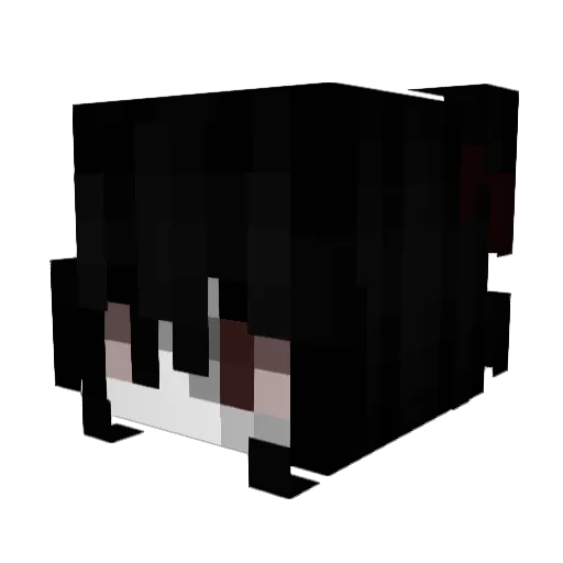 Rafasuarez01 Minecraft avatar head, 3D render