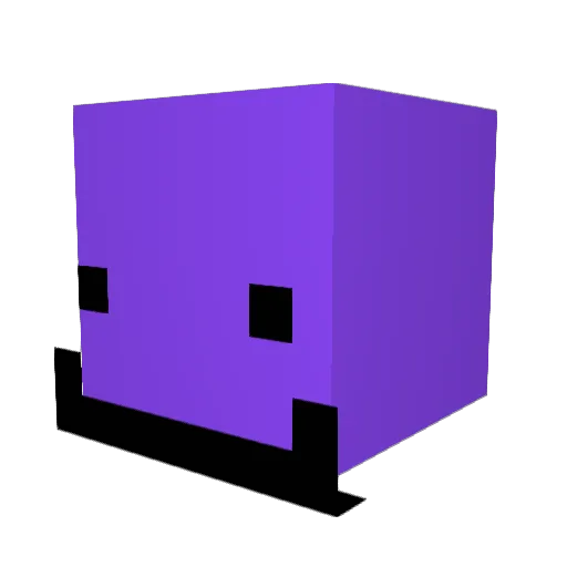 RafiGhost Minecraft avatar head, 3D render