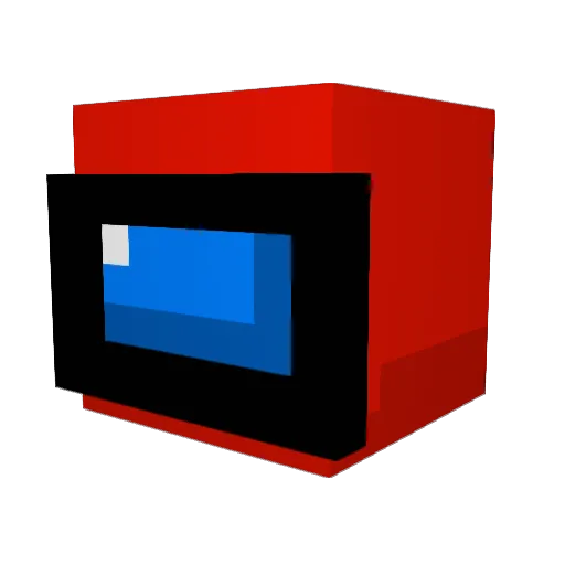 RafiSq Minecraft avatar head, 3D render