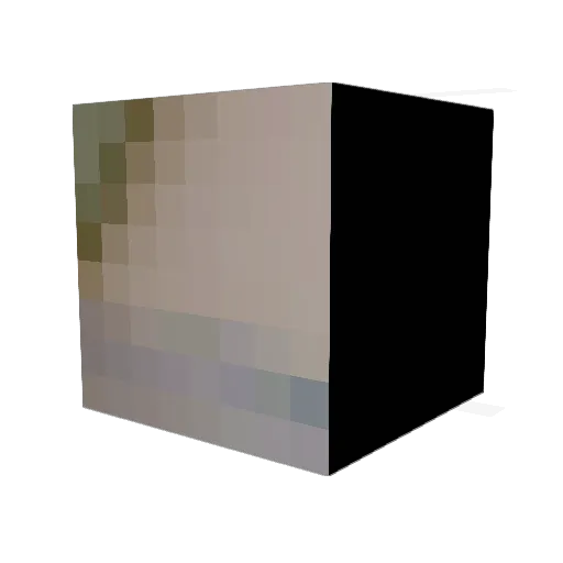 Rafi__ Minecraft avatar head, 3D render