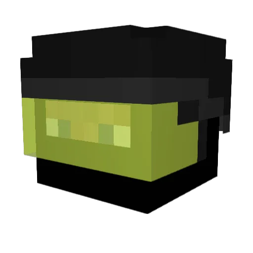 Rafithedog2 Minecraft avatar head, 3D render