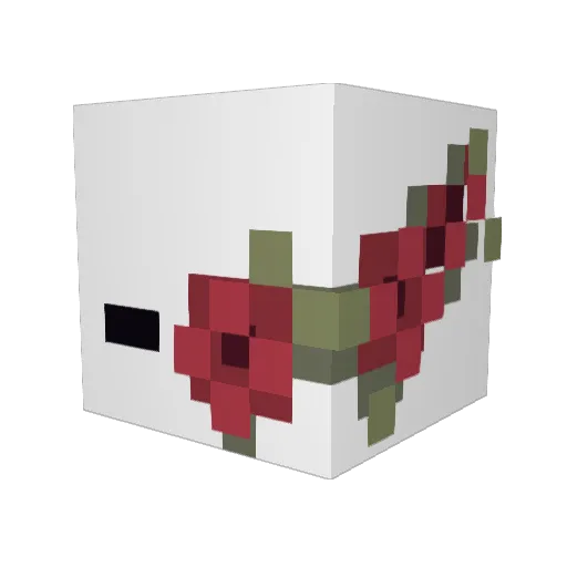 RagZxxx Minecraft avatar head, 3D render