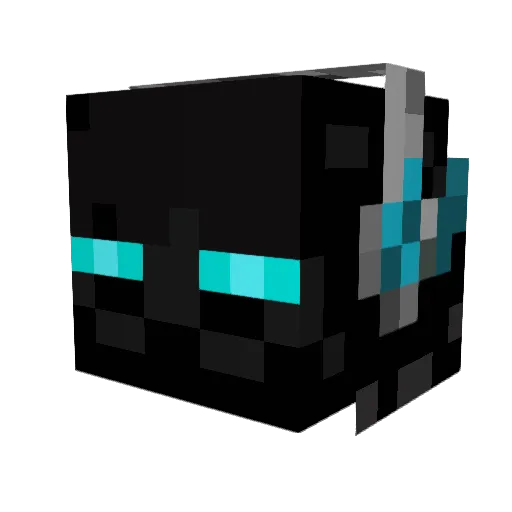 Rage1205 Minecraft avatar head, 3D render