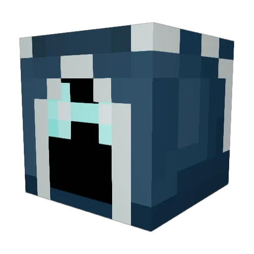 Rage3 Minecraft avatar head, 3D render