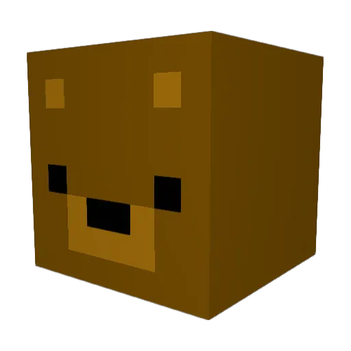 RageFrost190 Minecraft avatar head, 3D render