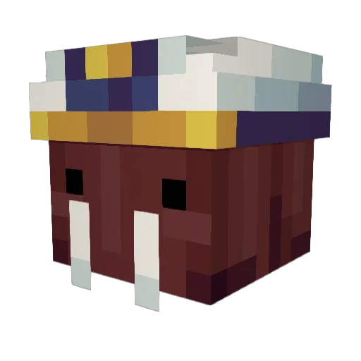 RageModeActivate Minecraft avatar head, 3D render