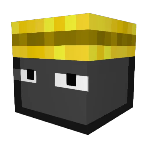 Rage_Frost1989 Minecraft avatar head, 3D render