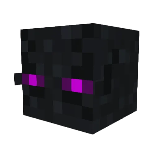 RaggedyMars Minecraft avatar head, 3D render