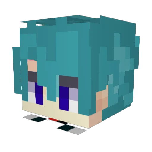 Raggrif58 Minecraft avatar head, 3D render