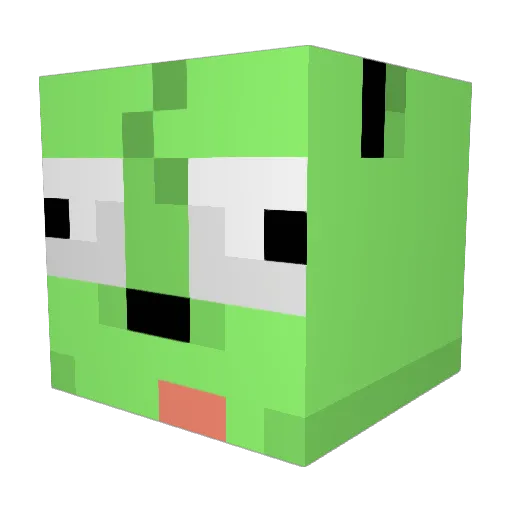 RagingMurderer Minecraft avatar head, 3D render