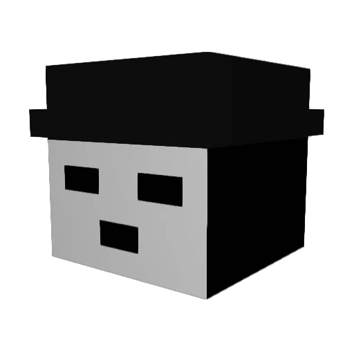 Ragnar021 Minecraft avatar head, 3D render