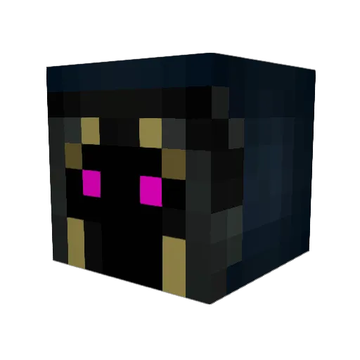 RagnarRoc Minecraft avatar head, 3D render