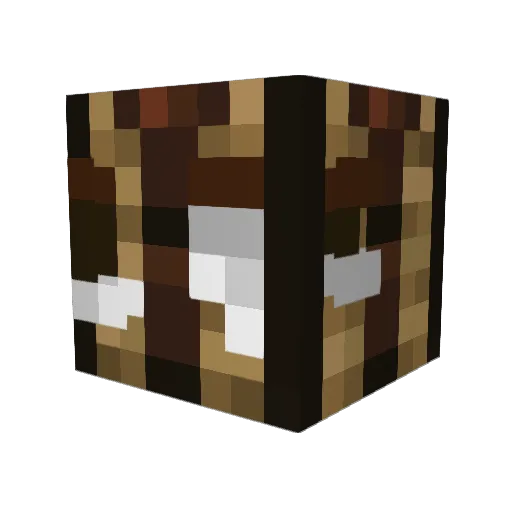RagnariusX Minecraft avatar head, 3D render