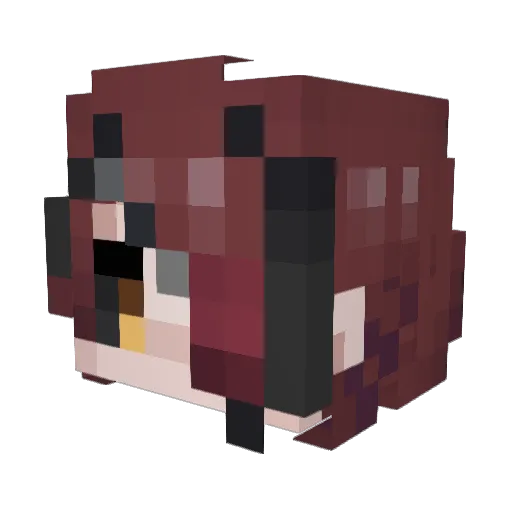 Ragnarok31535 Minecraft avatar head, 3D render