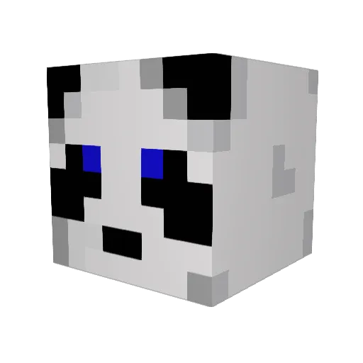RagnorDark Minecraft avatar head, 3D render