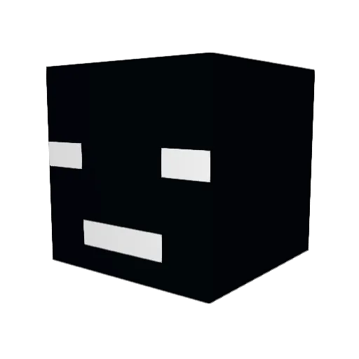 RahGzz Minecraft avatar head, 3D render