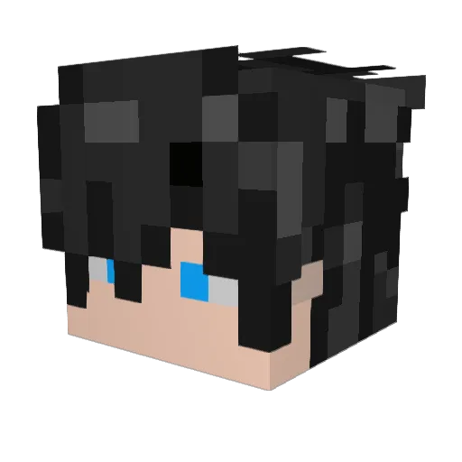 Rahab_Ophion Minecraft avatar head, 3D render