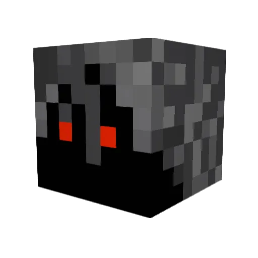 Rahler Minecraft avatar head, 3D render