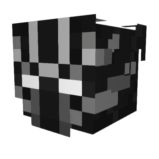 Rahulbosco2002 Minecraft avatar head, 3D render